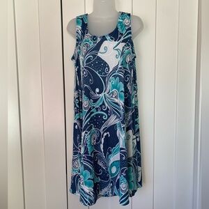 New Shoreline dress or swim cover up L